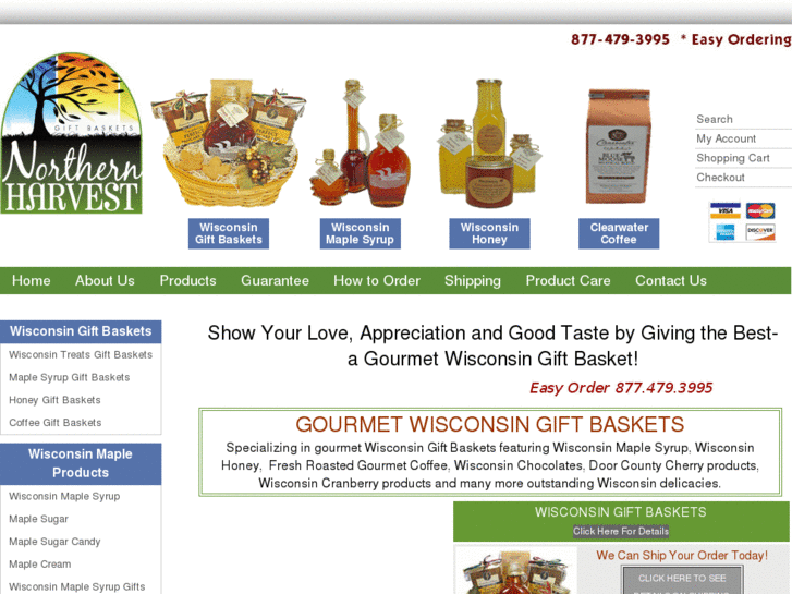 www.northernharvestgiftbaskets.com