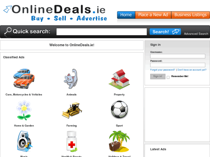 www.onlinedeals.ie