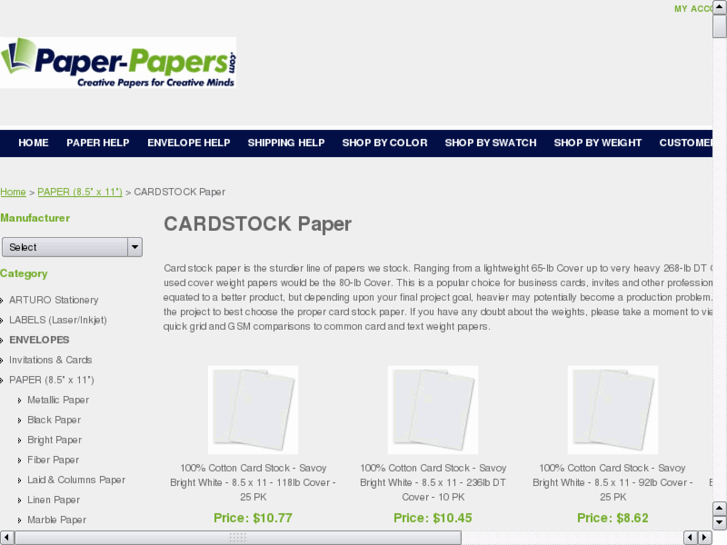 www.basic-cardstock.com