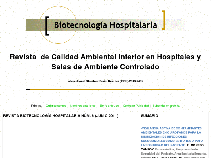 www.biotecnologiahospitalaria.com