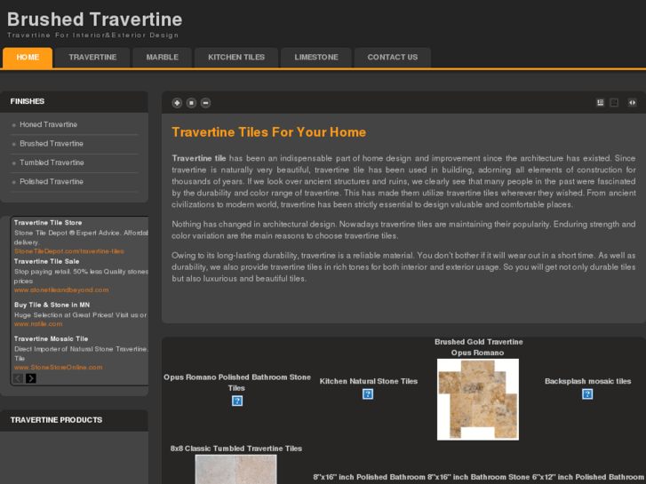 www.brushed-travertine.com