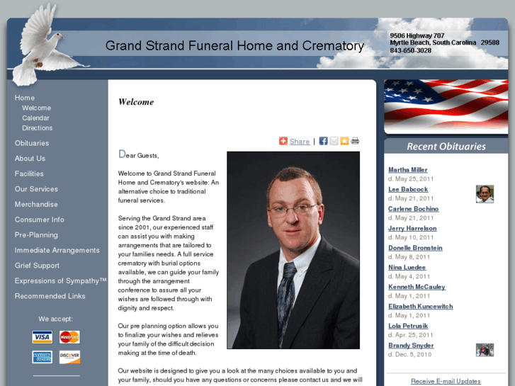 www.grandstrandfuneralhome.net