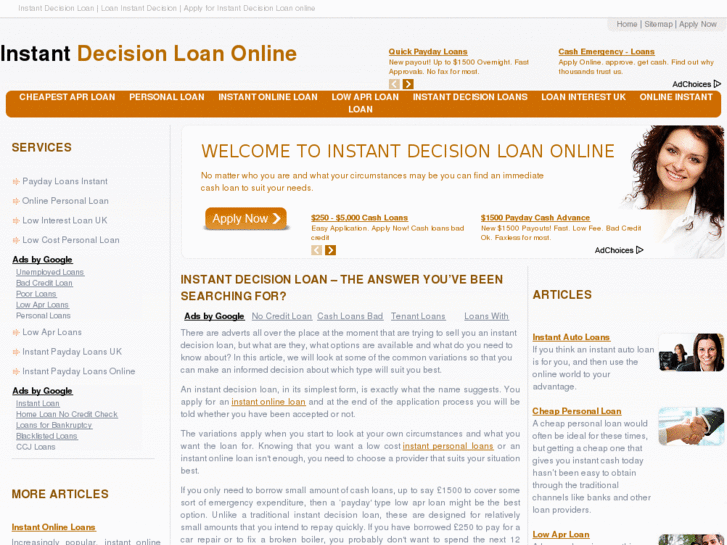 www.instantdecisionloanonline.co.uk