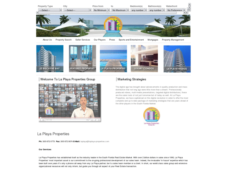 www.laplaya-properties.com