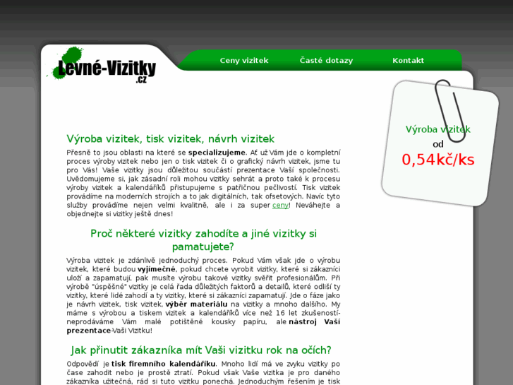 www.levne-vizitky.cz