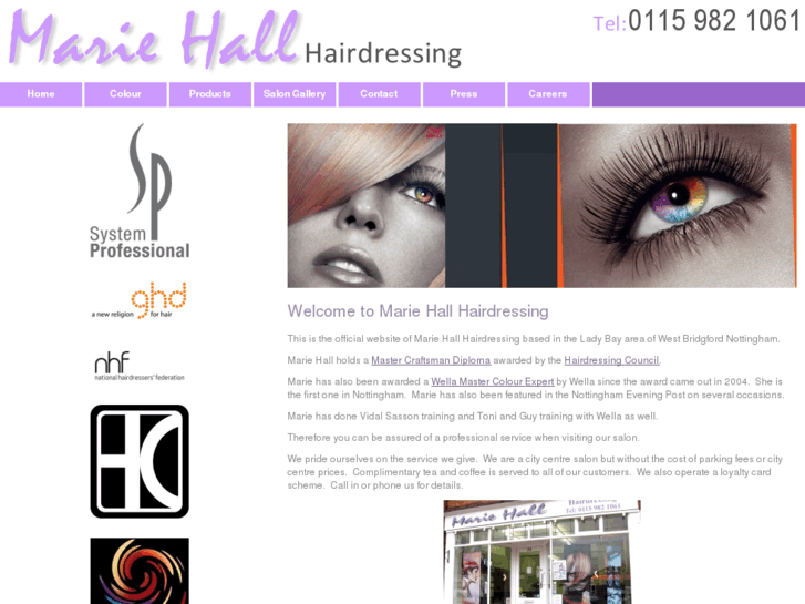 www.mariehallhair.co.uk