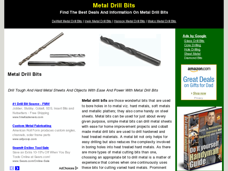 www.metaldrillbits.org