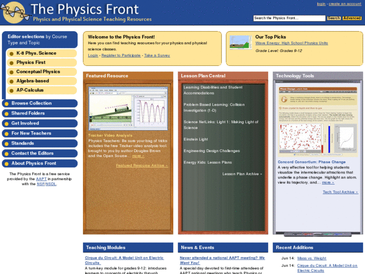 www.physicsfront.org