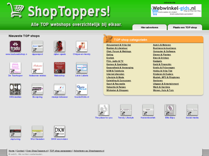 www.shoptoppers.nl