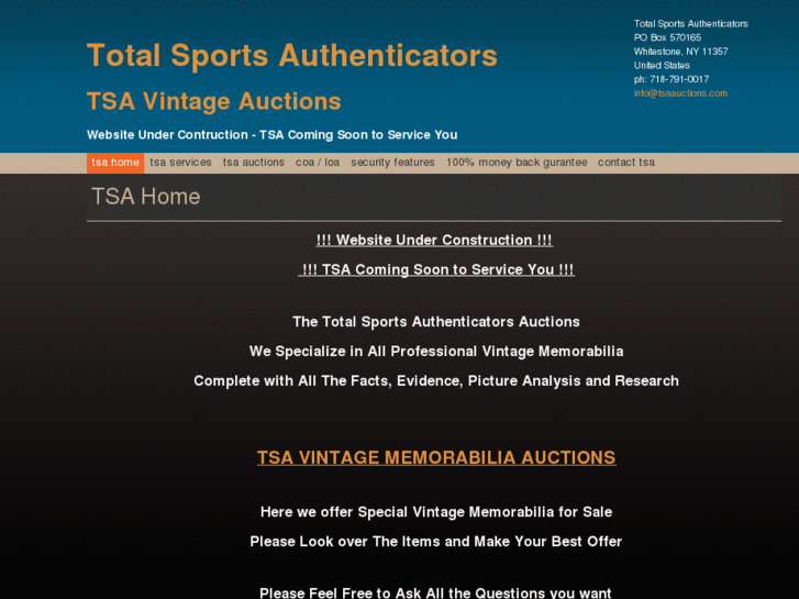 www.tsaauctions.com