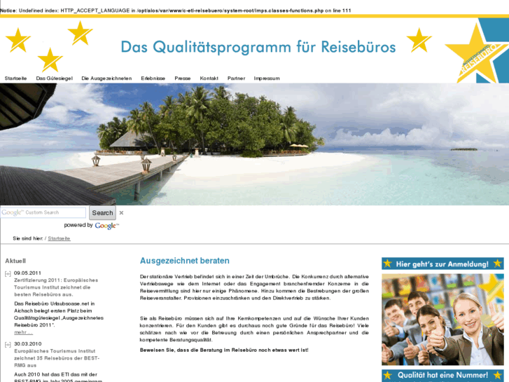 www.ausgezeichnetes-reisebuero.de