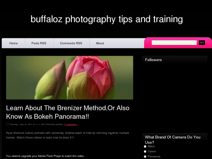 www.buffalozphotographytraining.com