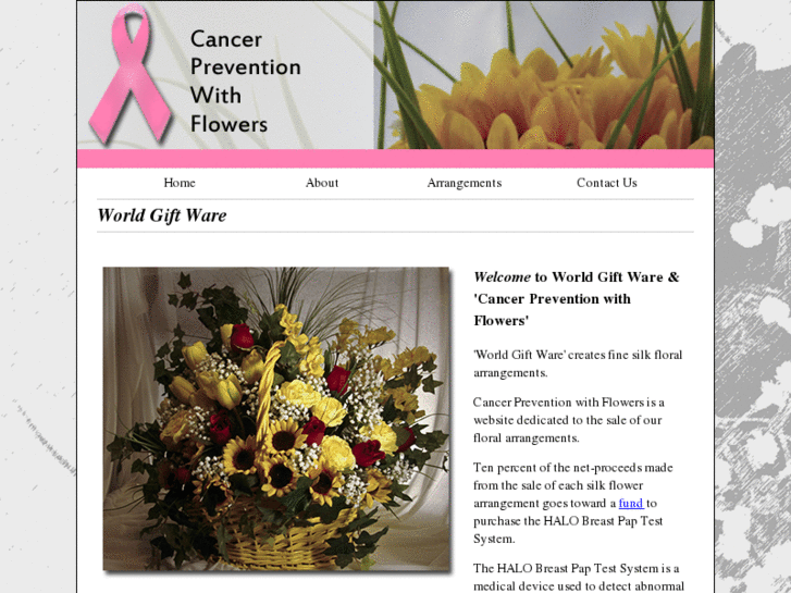 www.cancerpreventionwithflowers.com