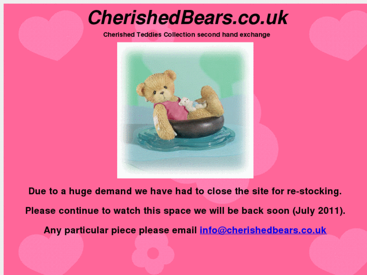 www.cherishedbears.co.uk