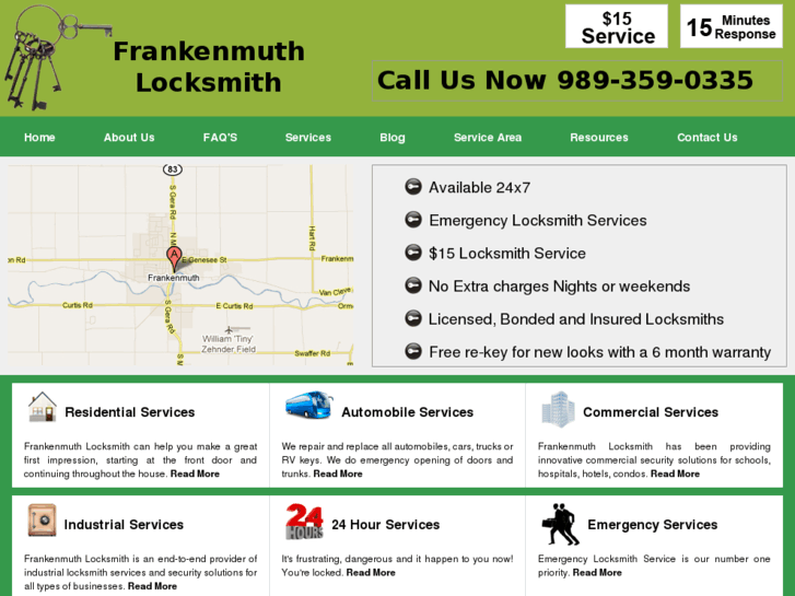 www.frankenmuth989locksmith.com