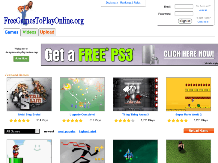 www.freegamestoplayonline.org