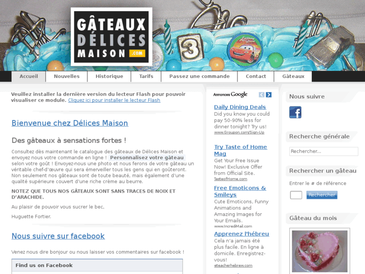 www.gateaux-delices-maison.com