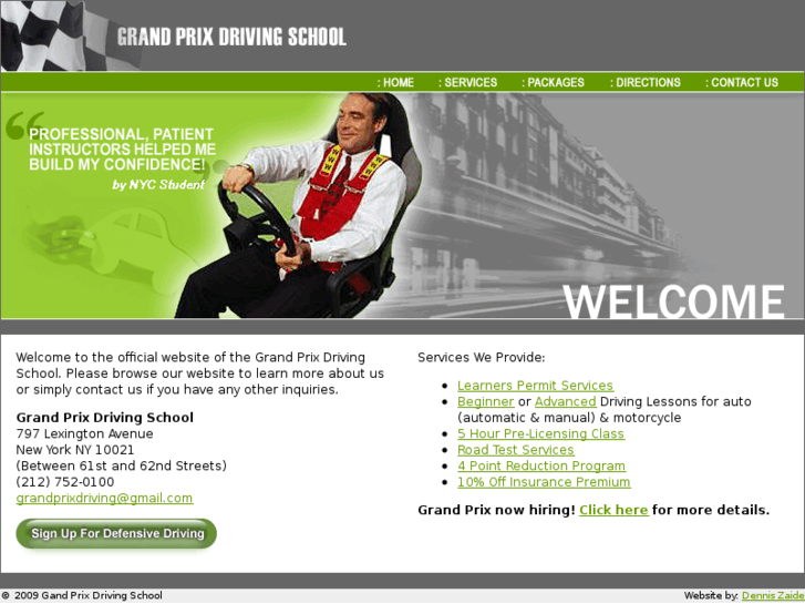 www.grandprixdrivingschool.com