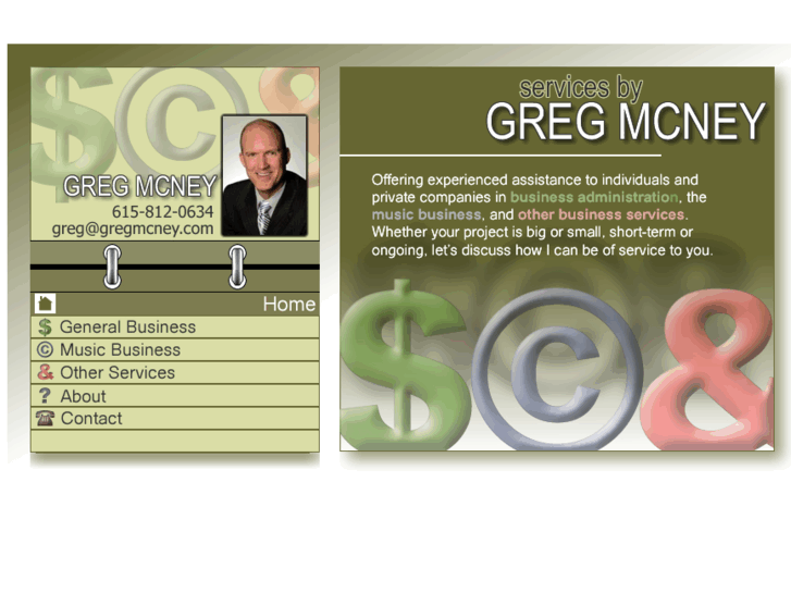 www.gregmcney.com