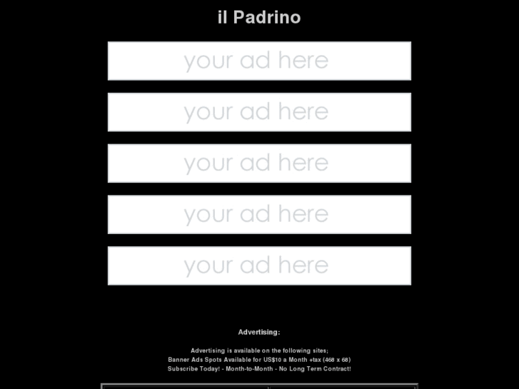 www.ilpadrino.info