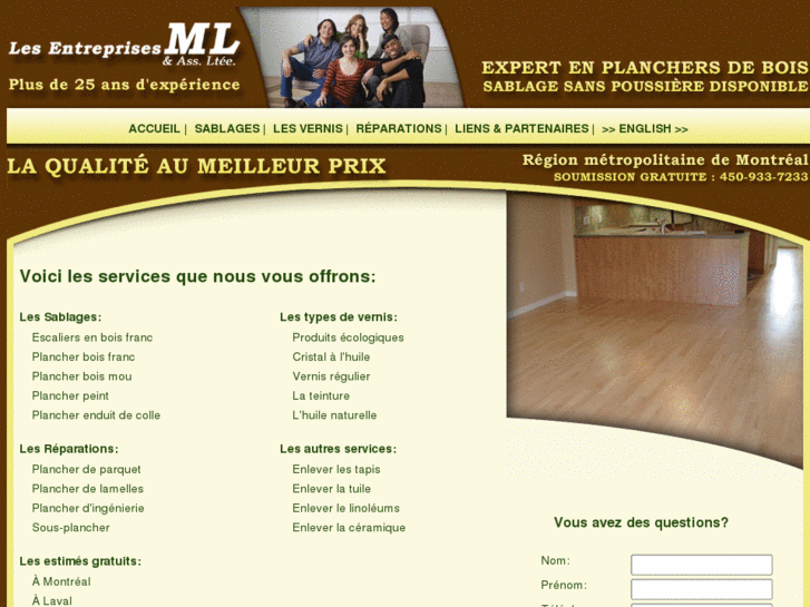 www.lesentreprisesml.ca