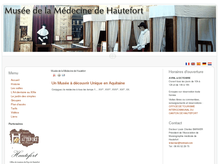 www.musee-medecine-hautefort.com