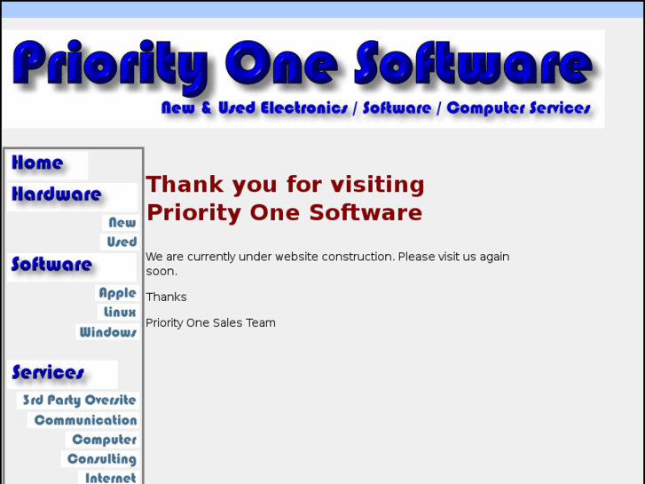 www.priorityonesoftware.com