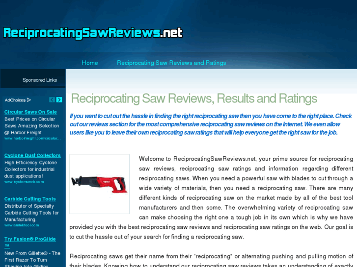 www.reciprocatingsawreviews.net