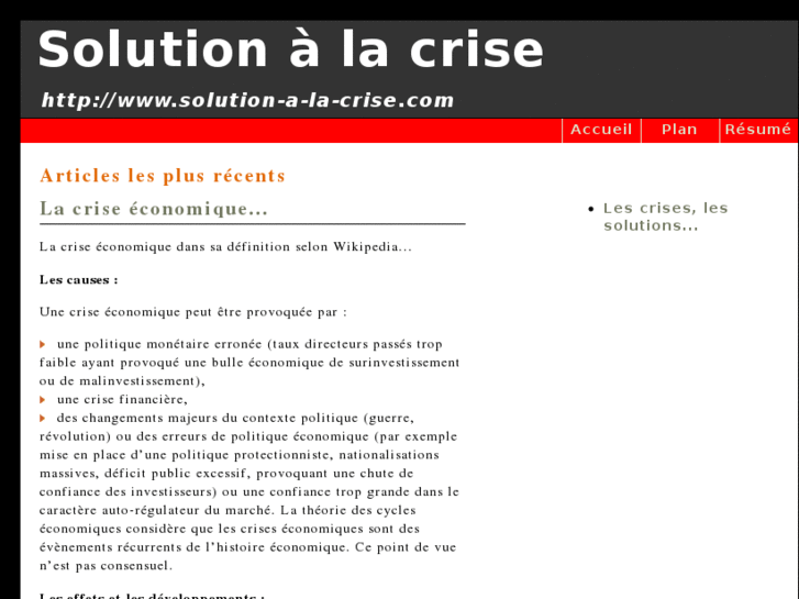 www.solution-a-la-crise.com