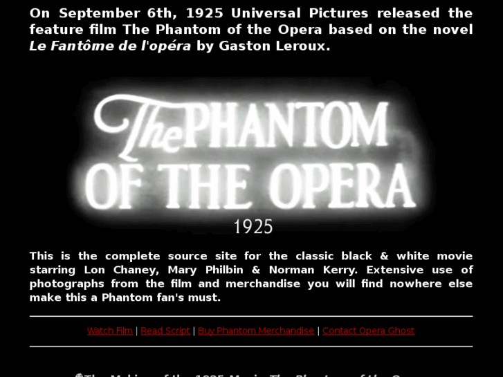 www.thephantomoftheopera-1925.com