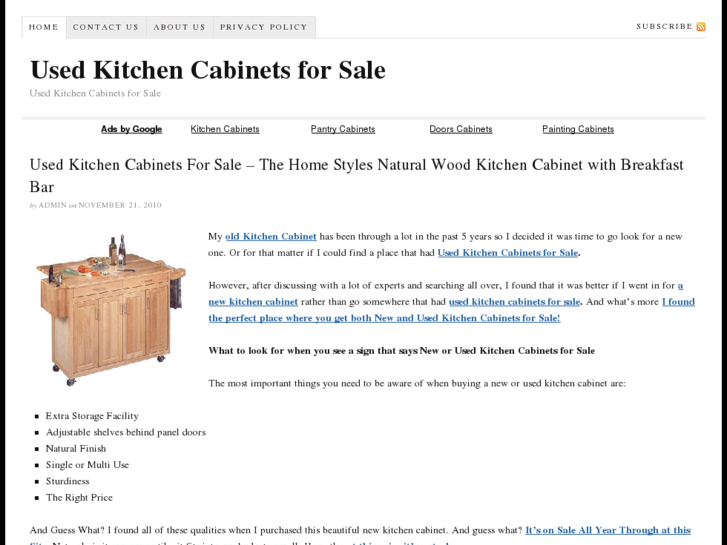 www.usedkitchencabinetsforsale.com