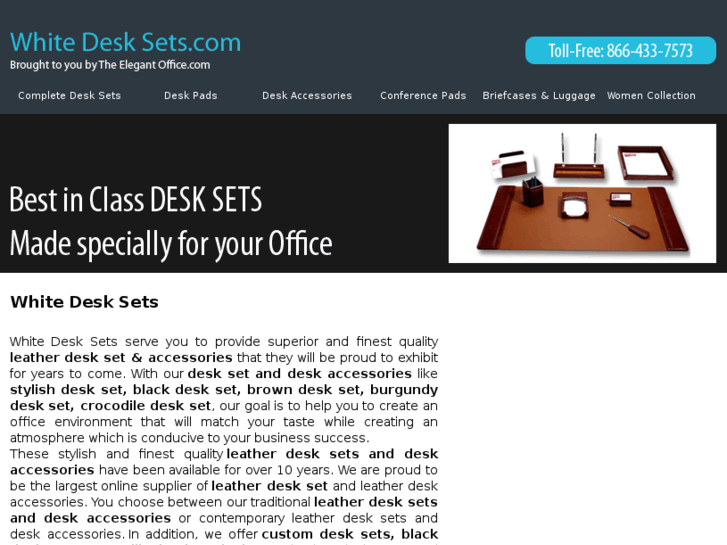 www.whitedesksets.com