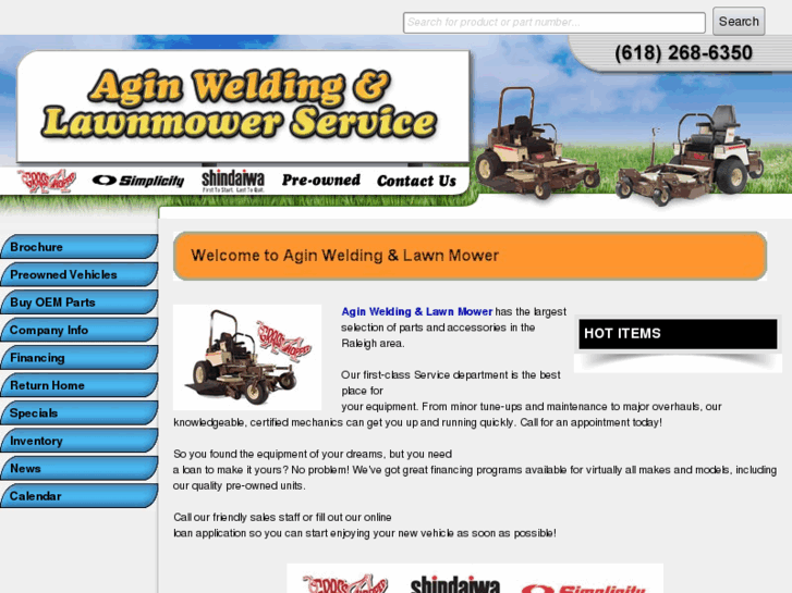 www.aginlawnmower.com