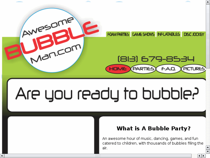 www.awesomebubbleman.com