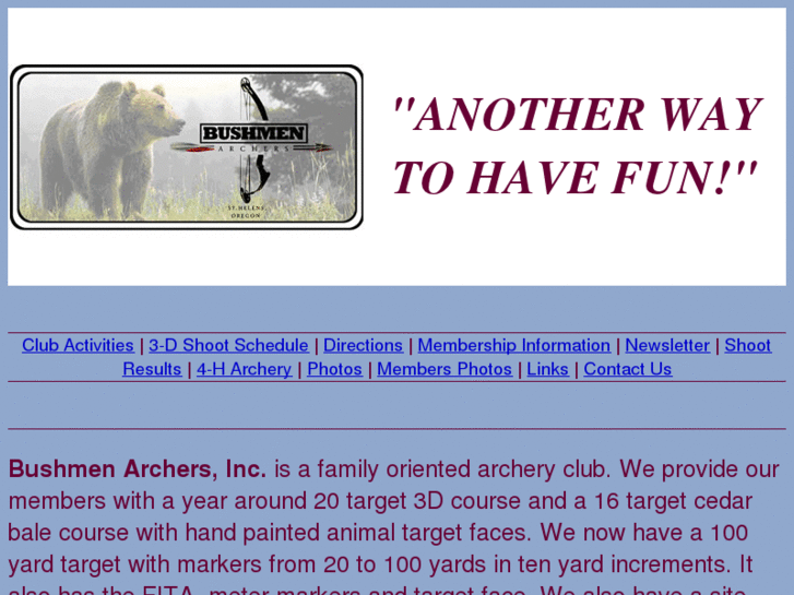 www.bushmenarchers.org