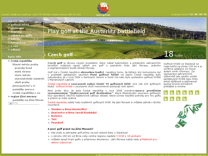 www.czech-golf.net