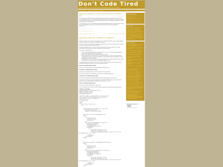 www.dontcodetired.com