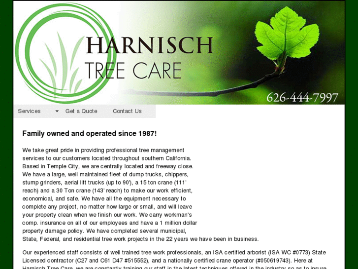 www.harnischtreecare.com