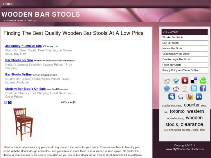 www.mywoodenbarstools.com