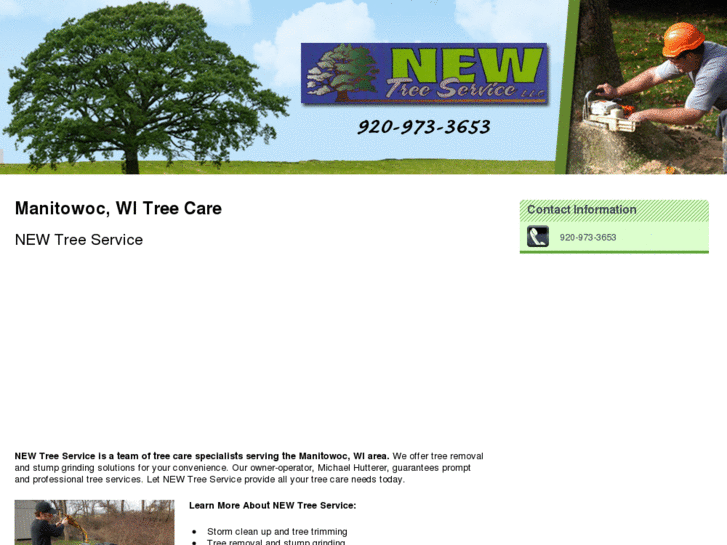 www.newtreeservicemanitowoc.com