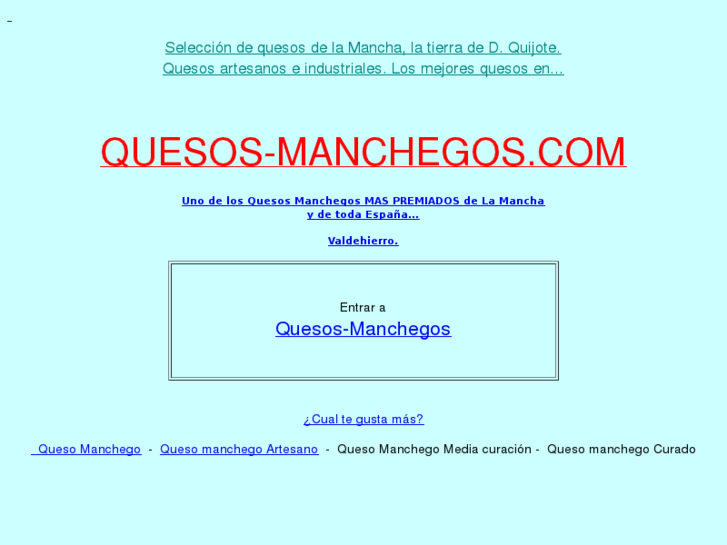 www.quesos-manchegos.com