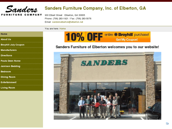 www.sandersfurnitureelberton.com