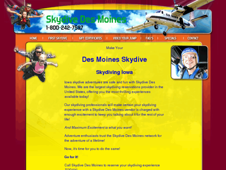 www.skydivedesmoines.com