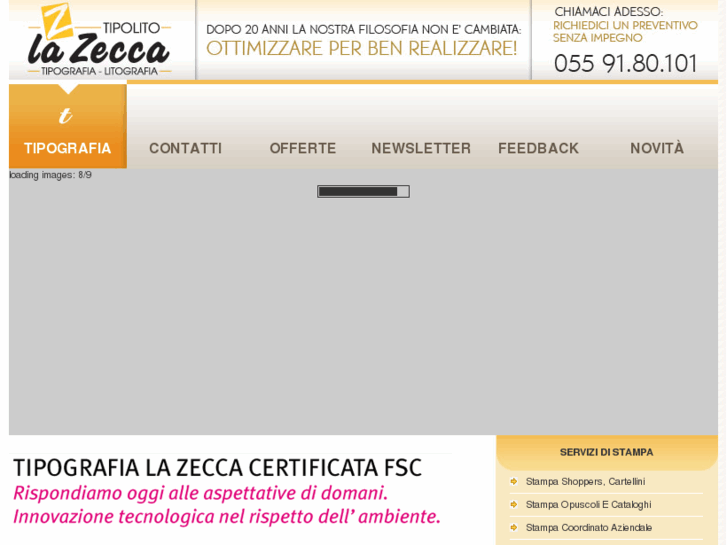 www.tipografialazecca.it