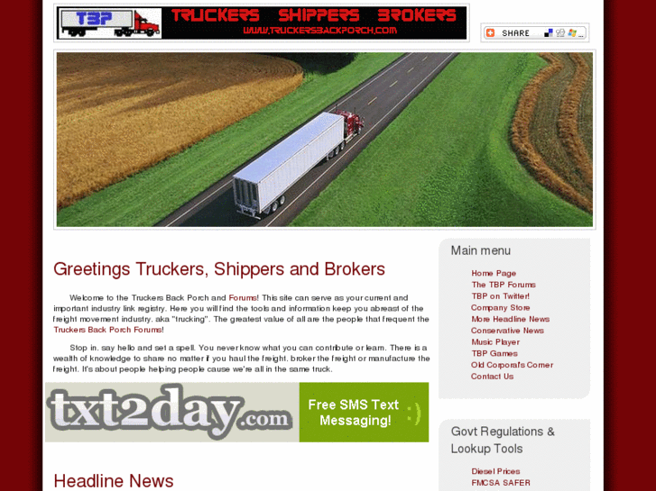 www.truckersbackporch.com