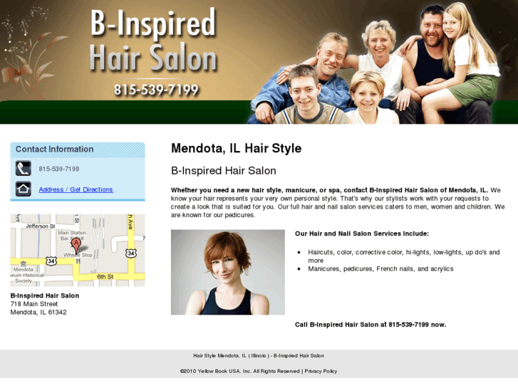 www.binspiredhairsalon.com