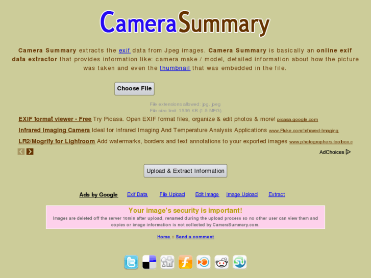 www.camerasummary.com