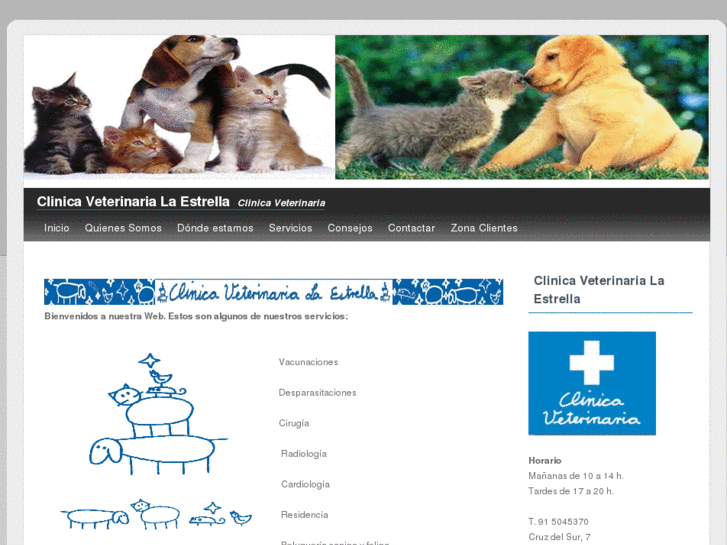 www.clinicaveterinarialaestrella.es