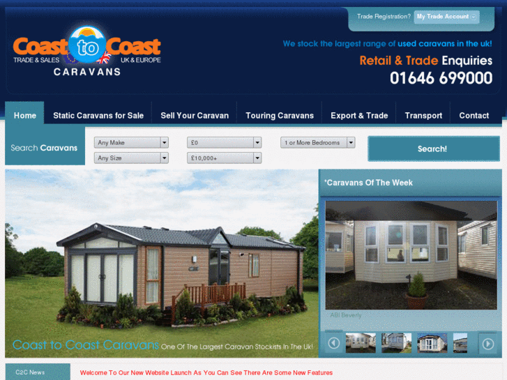 www.coasttocoastcaravans.com