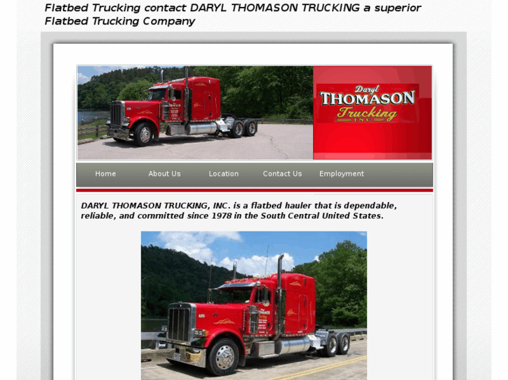 www.darylthomasontrucking.com